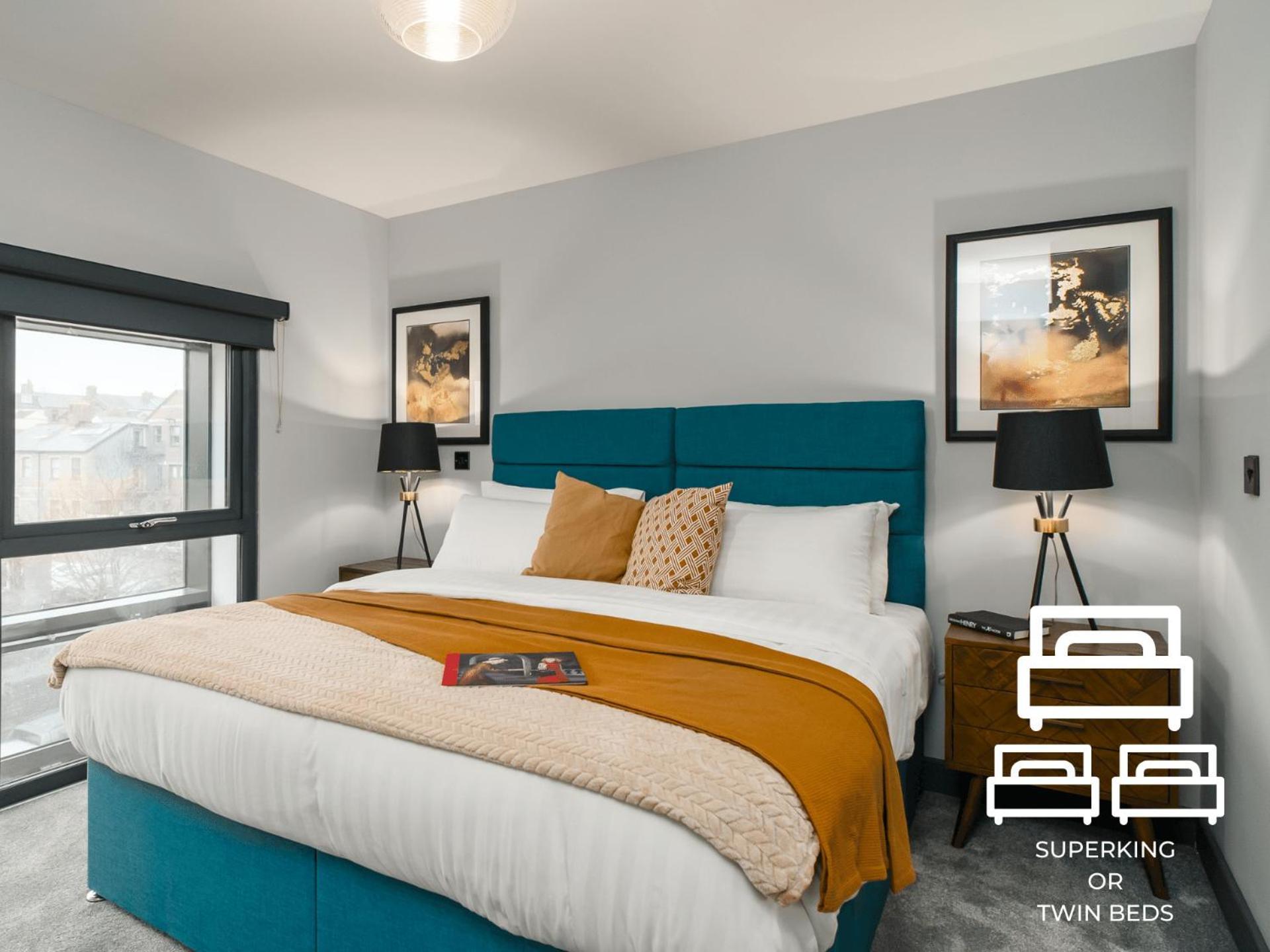 Luxe Apartments, The Moorwell, Parking, Gym - 10Mins Cardiff City Ctr Pokoj fotografie